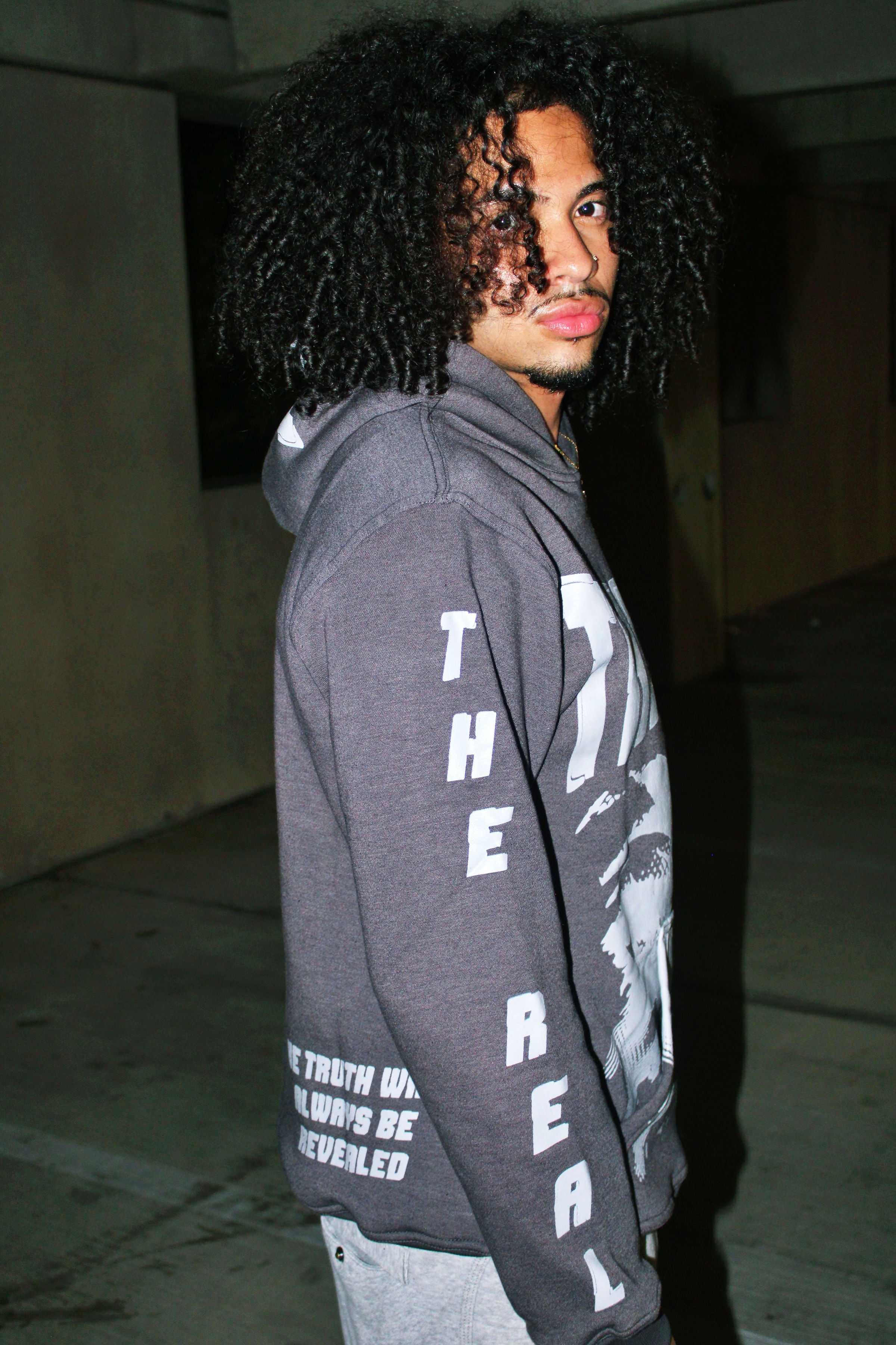 Eyes Of Truth Hoodie Grey